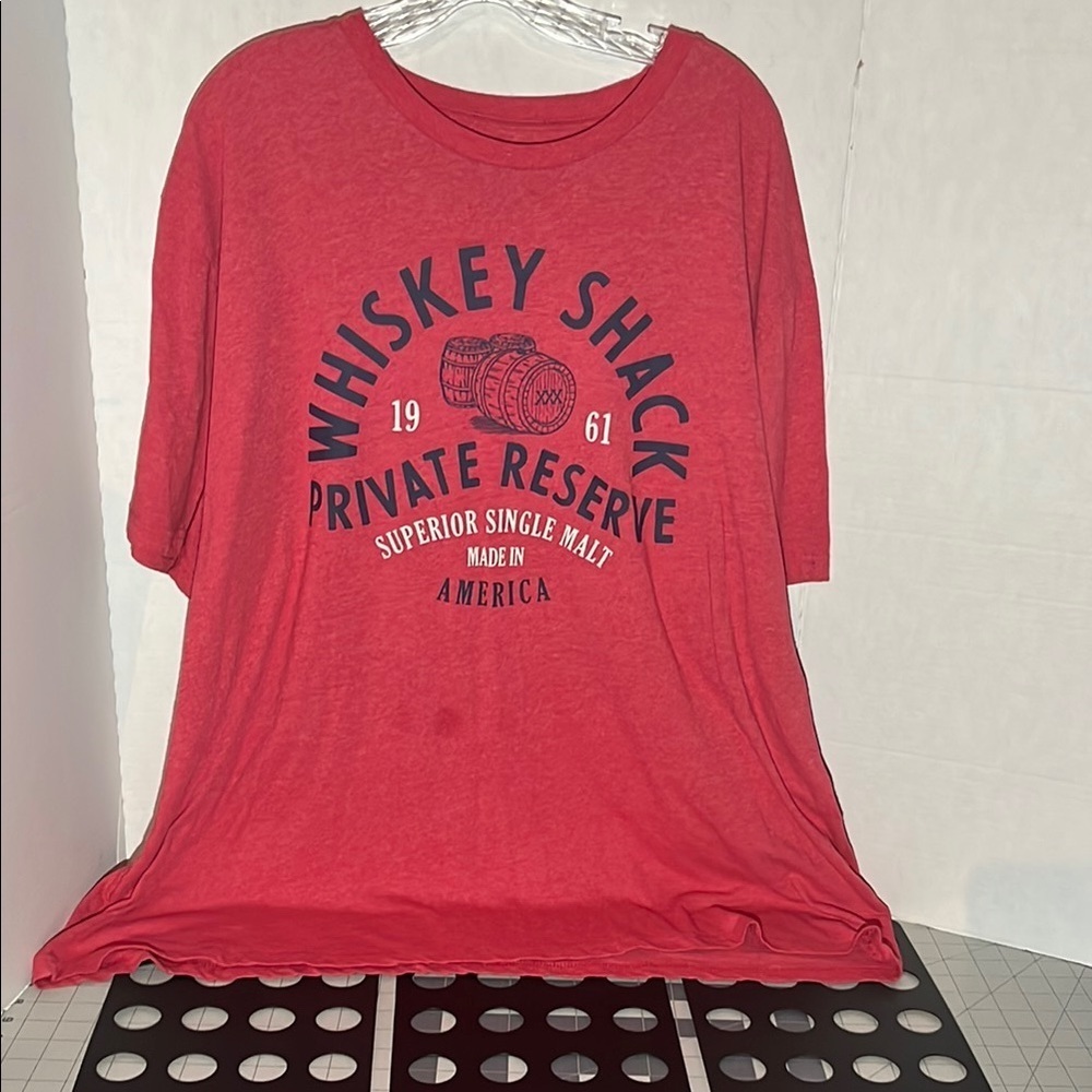 Red Whiskey Shack Graphic T-Shirt